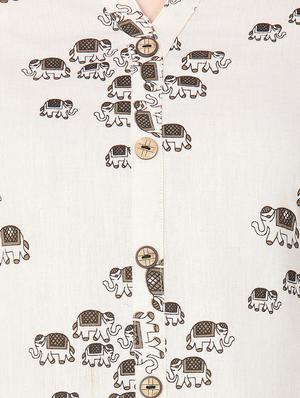 Printed straight kurta - 15583007 - Standard Image - 4