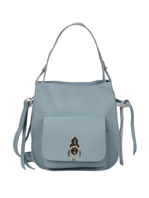 blue leatherette (pu) regular sling bag - 15586094 - Standard Image - 1
