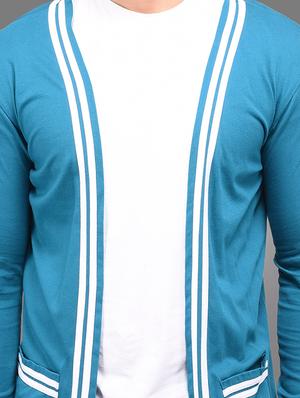 blue cotton shrug - 15586655 - Standard Image - 4