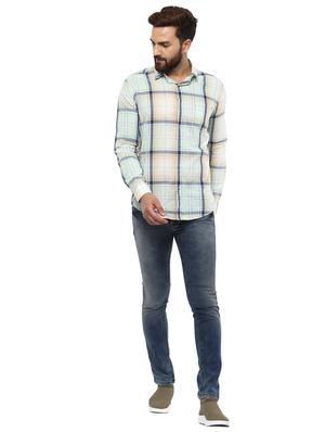 blue light washed jeans - 15587887 - Standard Image - 4