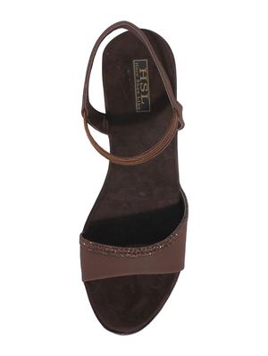 brown back strap sandals - 15601851 - Standard Image - 4