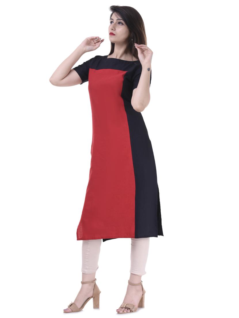 Multi colored combos kurta - 15605780 - Zoom Image - 4