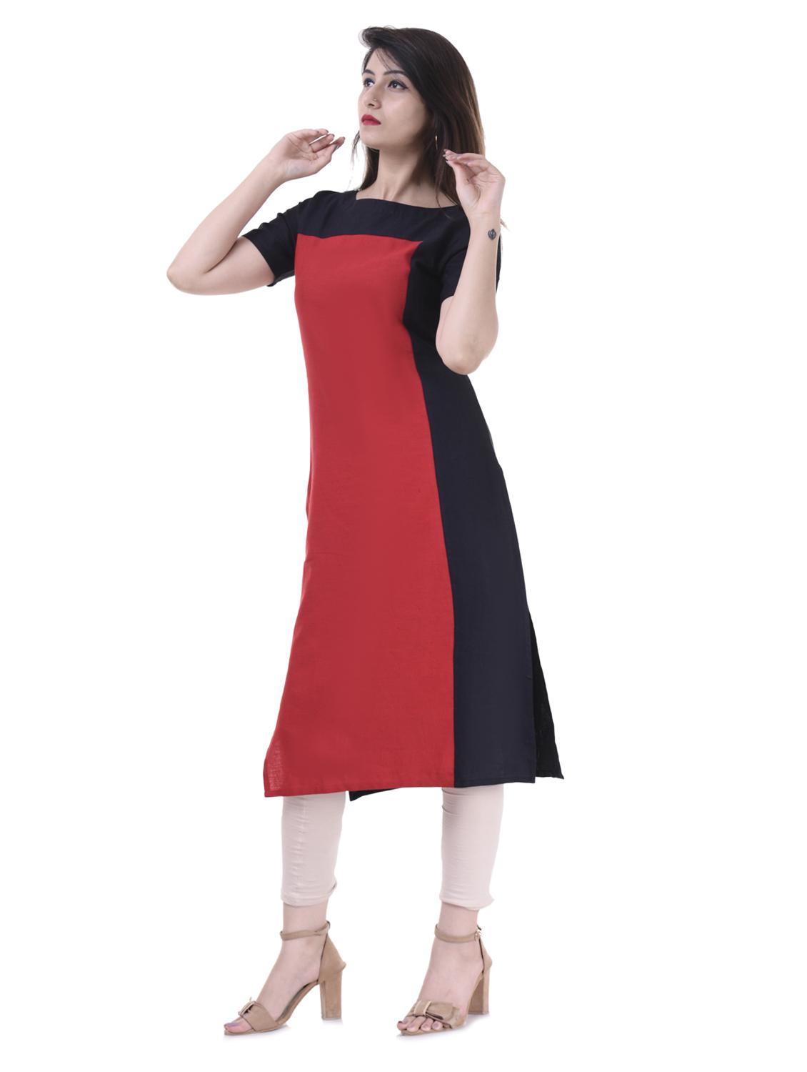 Multi colored combos kurta - 15605802 - Zoom Image - 4