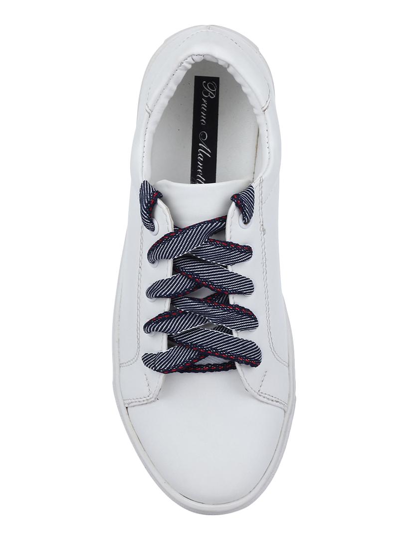 white lace-up sneakers - 15605964 - Zoom Image - 4