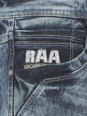 blue denim washed jeans - 15606005 - Standard Image - 4