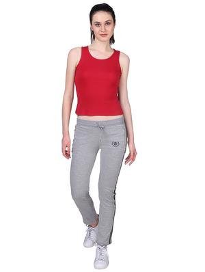 drawstring waist side striped track pants - 15607202 - Standard Image - 4
