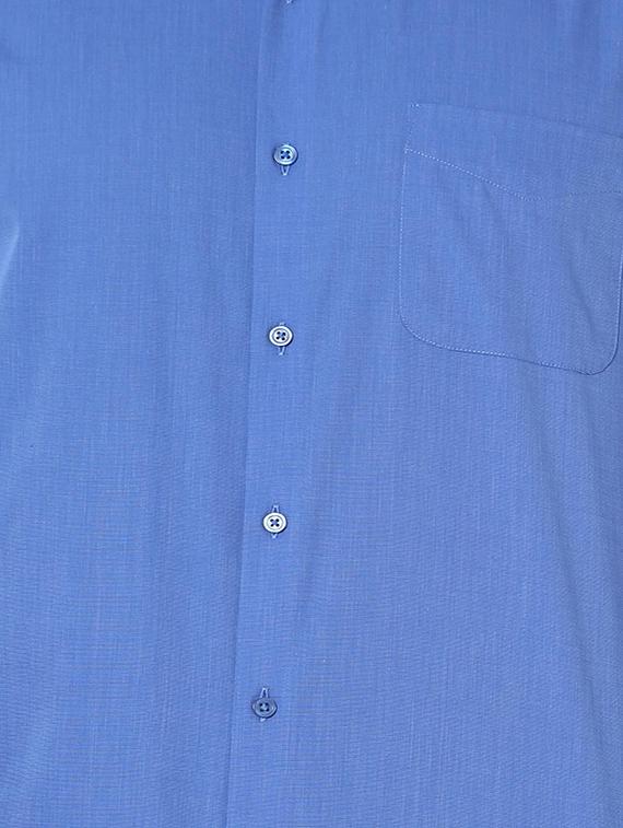 blue cotton formal shirt - 15608512 - Zoom Image - 4