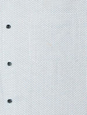 blue cotton blend formal shirt - 15608587 - Standard Image - 4