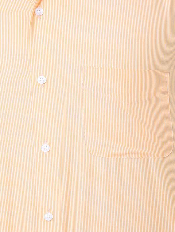 orange cotton blend formal shirt - 15608589 - Zoom Image - 4