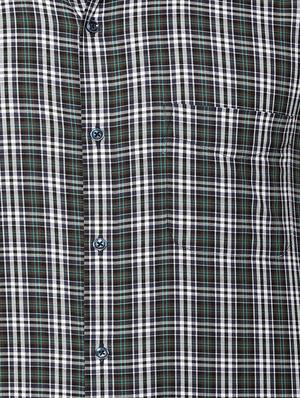 black cotton blend formal shirt - 15608595 - Standard Image - 4