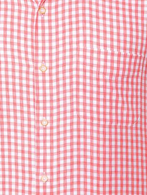 pink cotton formal shirt - 15608596 - Standard Image - 4