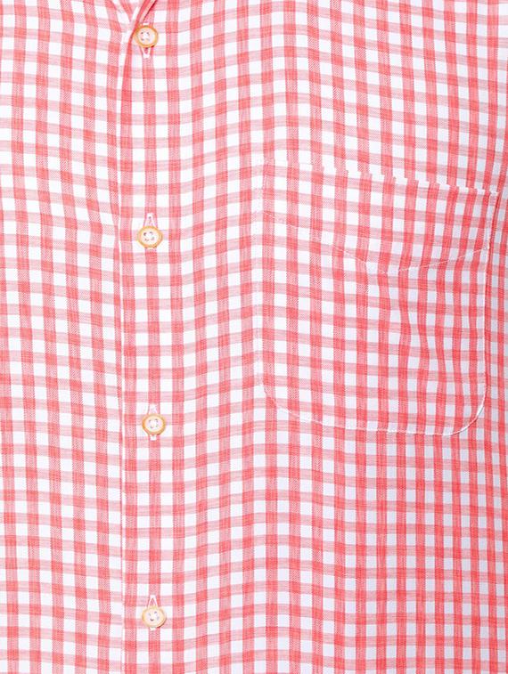 pink cotton formal shirt - 15608596 - Zoom Image - 4