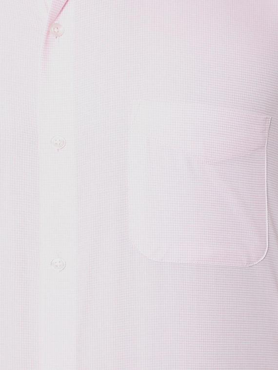 pink cotton formal shirt - 15608622 - Zoom Image - 4