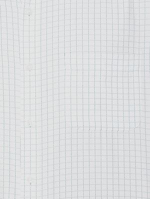 white cotton blend formal shirt - 15608625 - Standard Image - 4