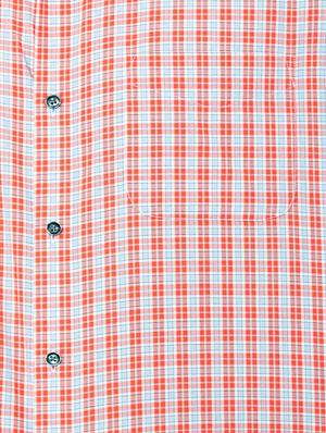 orange cotton blend formal shirt - 15608628 - Standard Image - 4