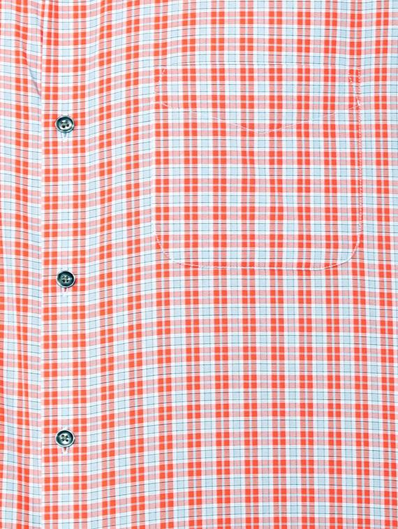 orange cotton blend formal shirt - 15608628 - Zoom Image - 4