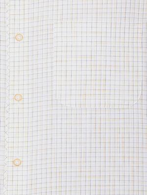 white cotton blend formal shirt - 15608631 - Standard Image - 4