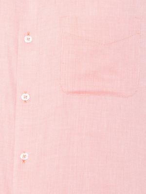 pink cotton blend formal shirt - 15608632 - Standard Image - 4