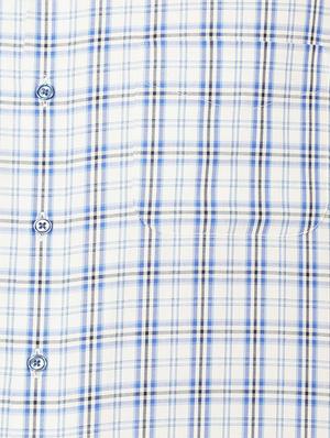 blue cotton casual shirt - 15608655 - Standard Image - 4
