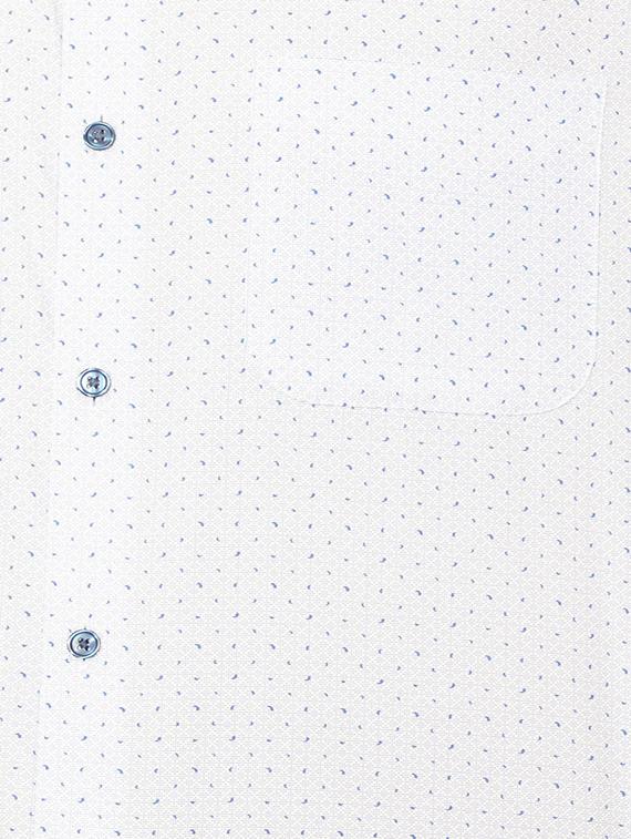 blue cotton formal shirt - 15608658 - Zoom Image - 4