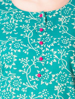 Printed straight kurta - 15608834 - Standard Image - 4