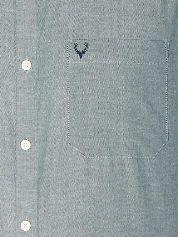 grey cotton blend casual shirt - 15609264 - Zoom Image - 4