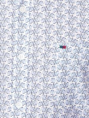 blue cotton casual shirt - 15609275 - Standard Image - 4