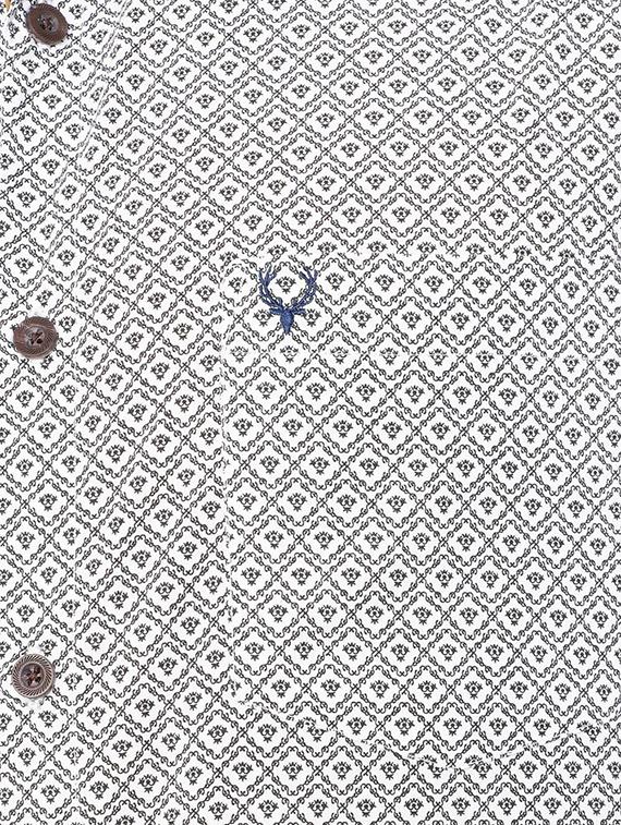 grey cotton casual shirt - 15609290 - Zoom Image - 4