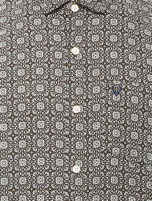 black cotton casual shirt - 15609307 - Standard Image - 4