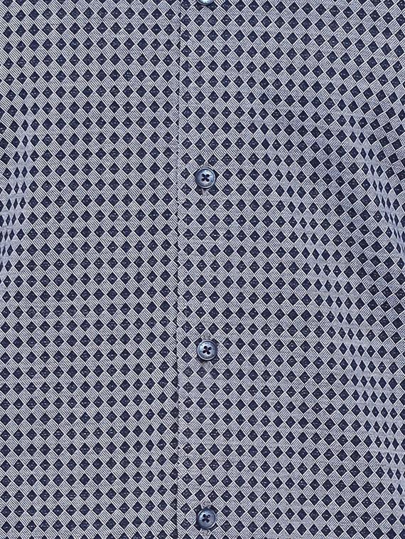 grey cotton casual shirt - 15609386 - Zoom Image - 4
