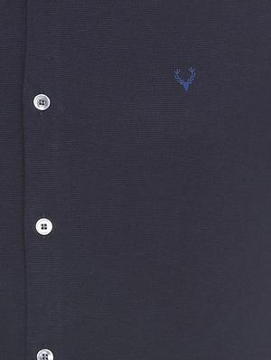 blue cotton casual shirt - 15609415 - Standard Image - 4