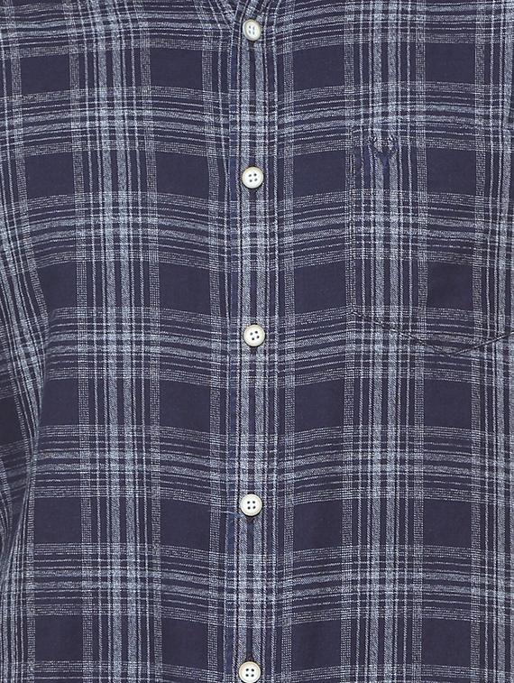 blue cotton casual shirt - 15609456 - Zoom Image - 4