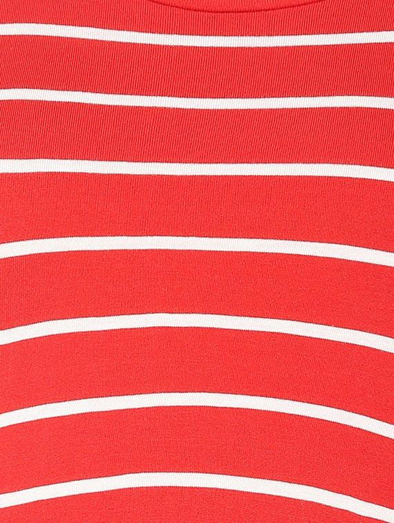 round neck stripped tee - 15610753 - Zoom Image - 4