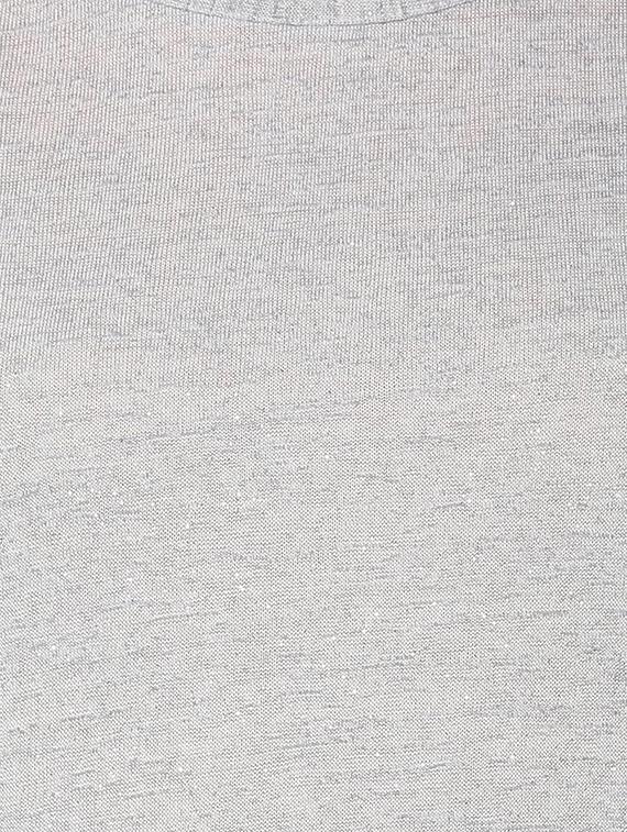 smoke grey short sleeved knitted top - 15610755 - Zoom Image - 4
