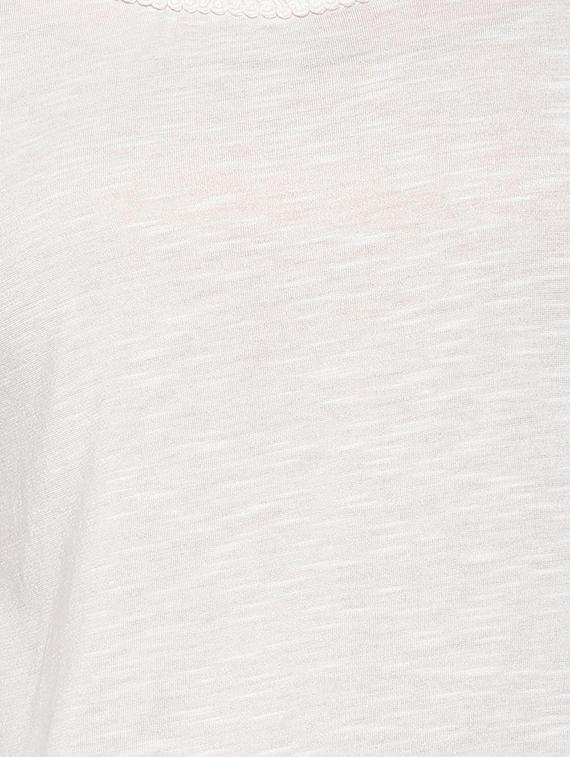 short sleeved lace detail top - 15610758 - Zoom Image - 4