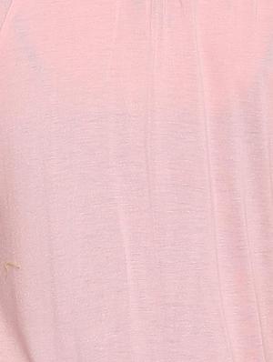 elasticated round neck top - 15610760 - Standard Image - 4