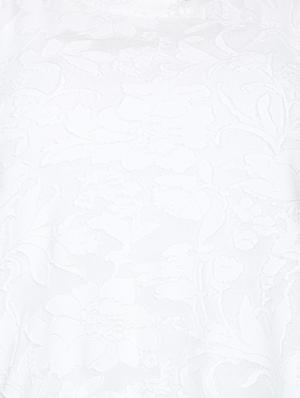 sleeveless asymmetric lace top - 15610770 - Standard Image - 4
