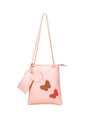 pink leatherette (pu) combo tote - 15611374 - Standard Image - 4