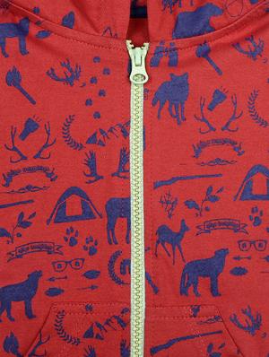red cotton full length set - 15611649 - Standard Image - 4