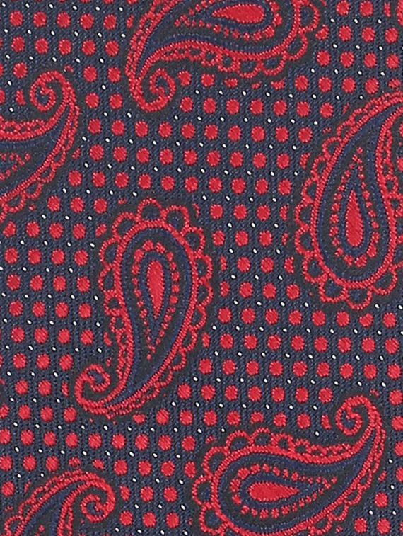 navy blue microfiber tie - 15612073 - Zoom Image - 4
