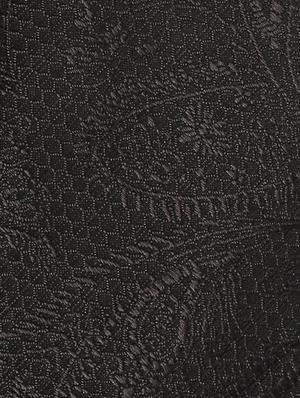 black microfiber tie - 15612120 - Standard Image - 4