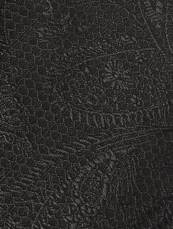 black microfiber tie - 15612120 - Zoom Image - 4