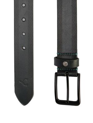 navy blue leather belt - 15612277 - Standard Image - 4