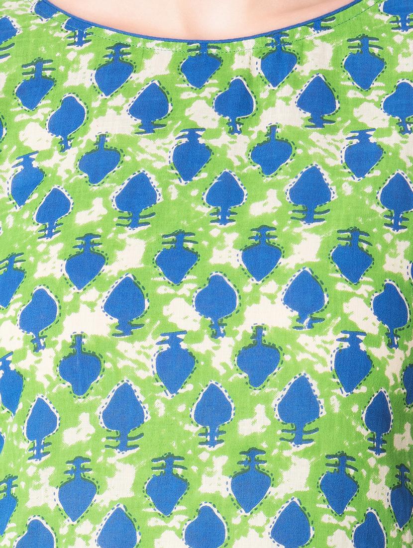 Printed straight kurta - 15612641 - Zoom Image - 4