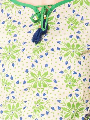 Printed asymmetric dress - 15612644 - Standard Image - 4