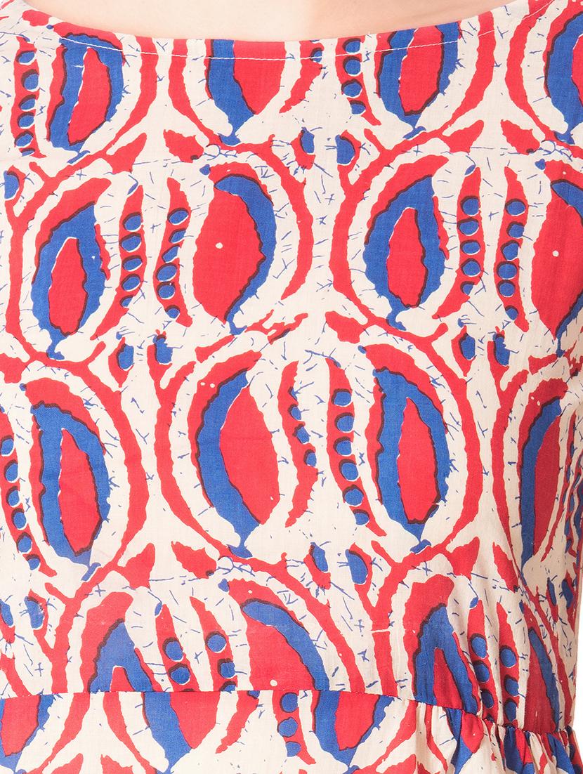 Printed a-line dress - 15612647 - Zoom Image - 4