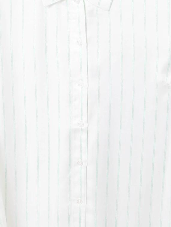 back pleat striped shirt - 15612779 - Zoom Image - 4