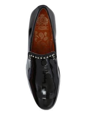black Patent Leather slip ons - 15613148 - Standard Image - 4