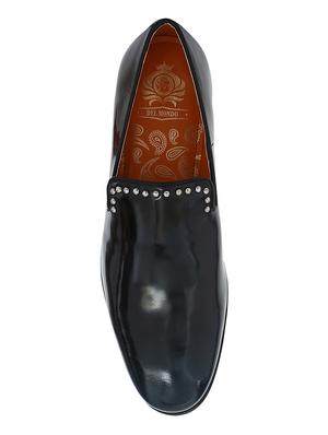 navy Patent Leather slip ons - 15613149 - Standard Image - 4