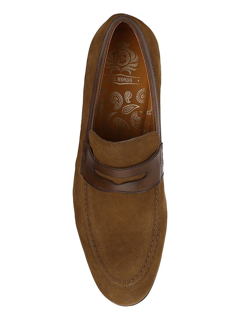 tan Suede casual slip ons - 15613175 - Zoom Image - 4